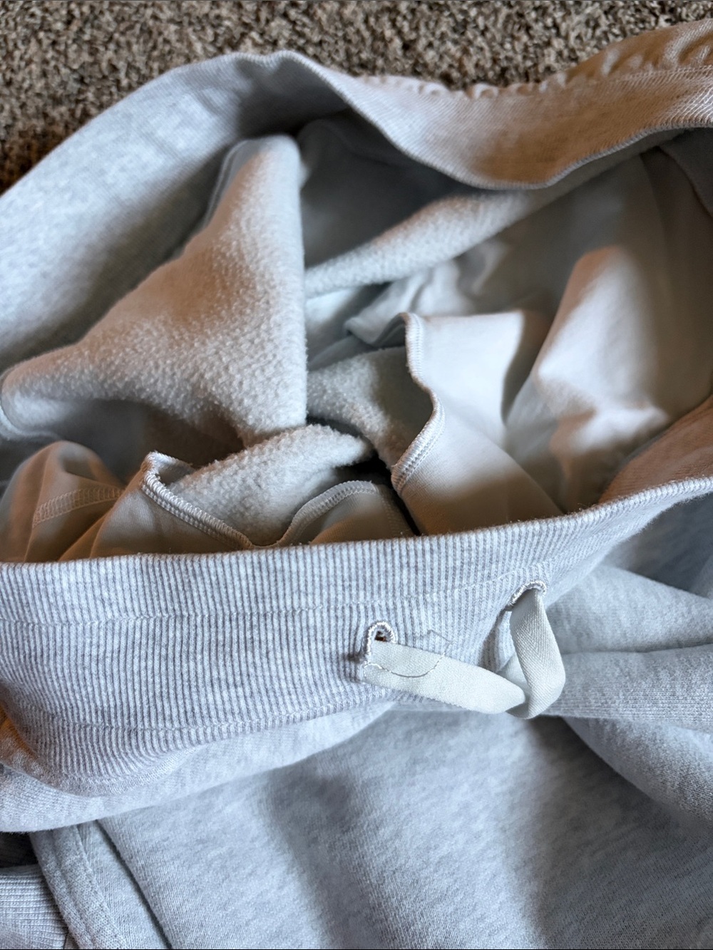 Lululemon Light Gray Scuba HR Joggers Size 16 - Picture 4 of 4